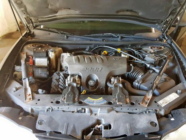 2G1WX12K749206088 - 2004 CHEVROLET MONTE CARL BLACK photo 7