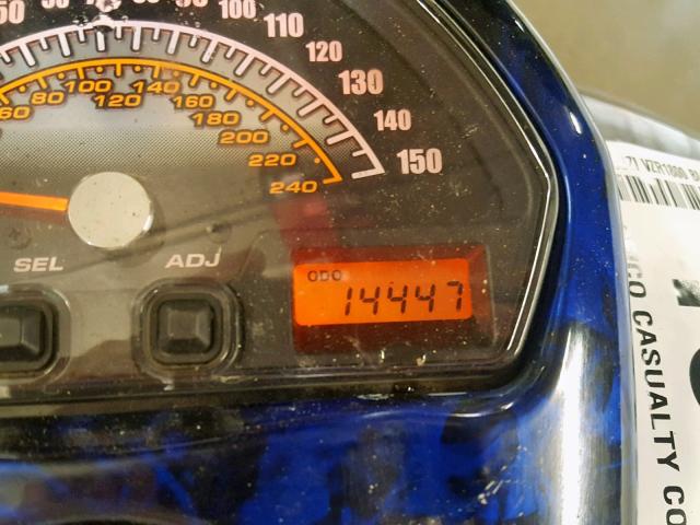 JS1VY53A3G2100408 - 2016 SUZUKI VZR1800 BLUE photo 8