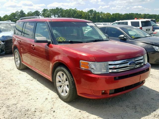 2FMDK51C69BA10346 - 2009 FORD FLEX SE RED photo 1