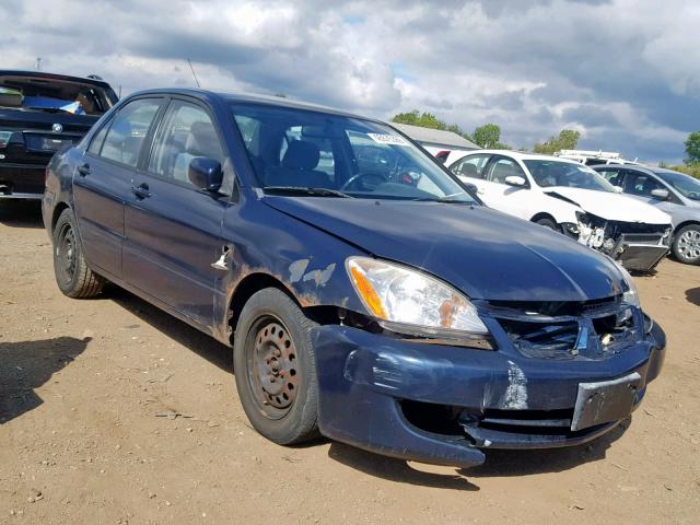 JA3AJ26E06U062790 - 2006 MITSUBISHI LANCER ES BLUE photo 1