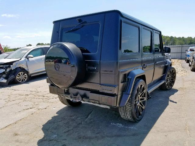 WDCYC7BF1BX191467 - 2011 MERCEDES-BENZ G 55 AMG BLACK photo 4