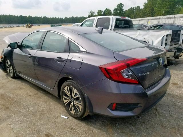 19XFC1F33HE015006 - 2017 HONDA CIVIC EX GRAY photo 3