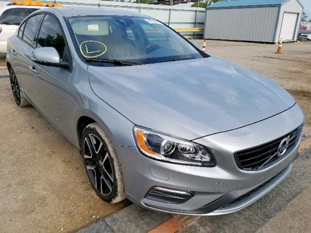 YV126MFL7H2433647 - 2017 VOLVO S60 SILVER photo 1