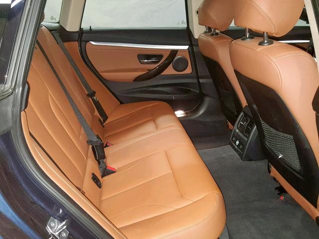 WBA8Z5C53FGS36359 - 2015 BMW 328 XIGT BLUE photo 6