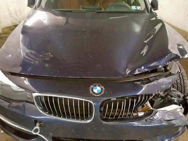 WBA8Z5C53FGS36359 - 2015 BMW 328 XIGT BLUE photo 7