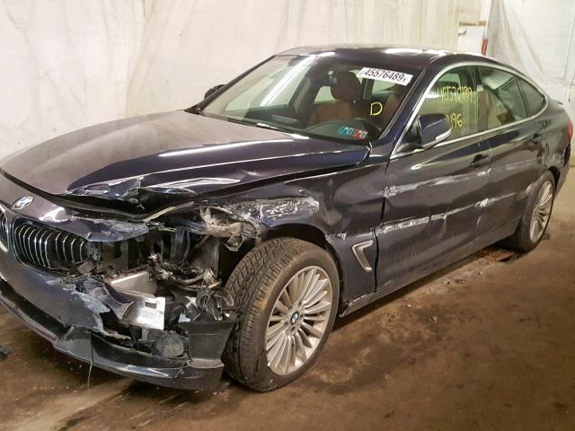 WBA8Z5C53FGS36359 - 2015 BMW 328 XIGT BLUE photo 9