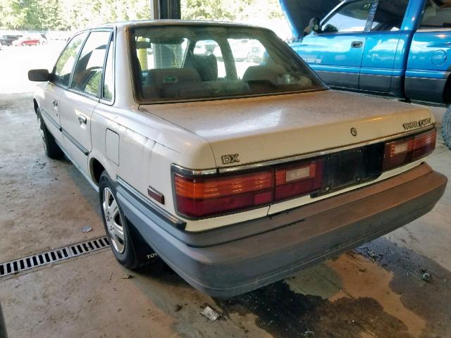 4T1SV21E3LU195102 - 1990 TOYOTA CAMRY DLX 白色 照片 3