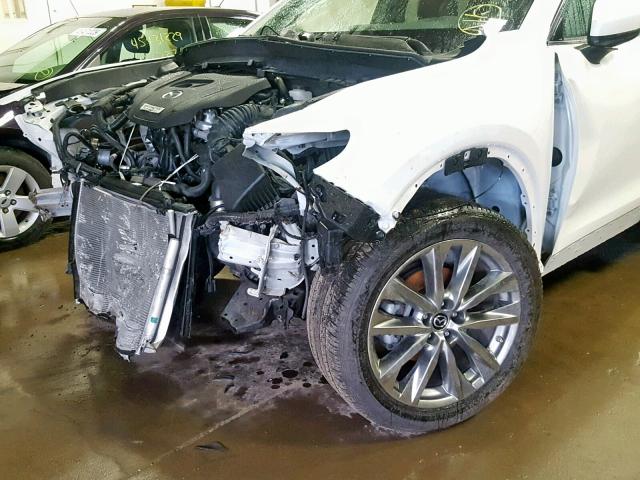 JM3TCBEY3J0224838 - 2018 MAZDA CX-9 SIGNA WHITE photo 9