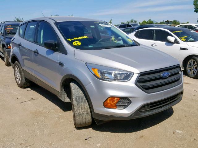 1FMCU0F73HUB60542 - 2017 FORD ESCAPE S SILVER photo 1