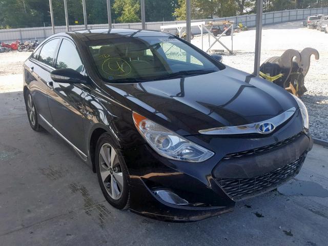 KMHEC4A48CA060642 - 2012 HYUNDAI SONATA HYB BLACK photo 1