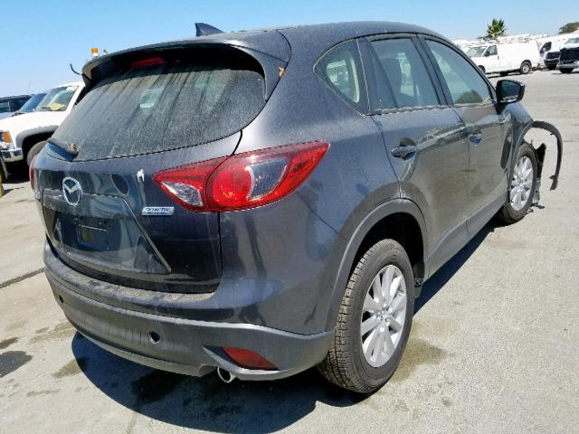 JM3KE2BY9G0883946 - 2016 MAZDA CX-5 SPORT GRAY photo 4