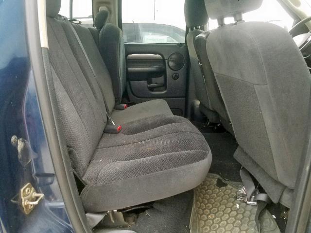 3D7KU28D74G106520 - 2004 DODGE RAM 2500 S ლურჯი ფოტო 6