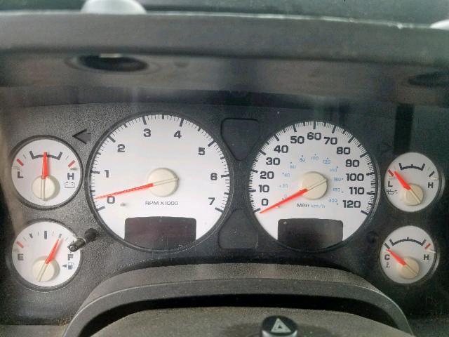 3D7KU28D74G106520 - 2004 DODGE RAM 2500 S ლურჯი ფოტო 8