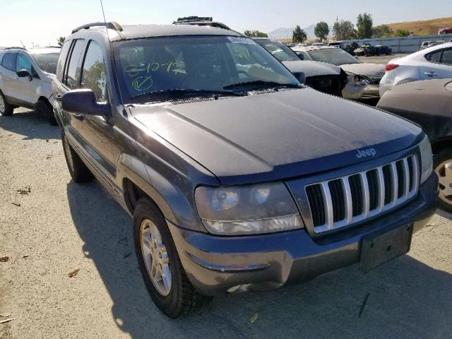 1J4GX48S94C199457 - 2004 JEEP GRAND CHER GRAY photo 1