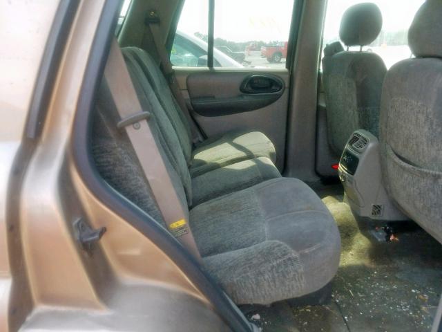 1GNDS13S532129334 - 2003 CHEVROLET TRAILBLAZE BROWN photo 6