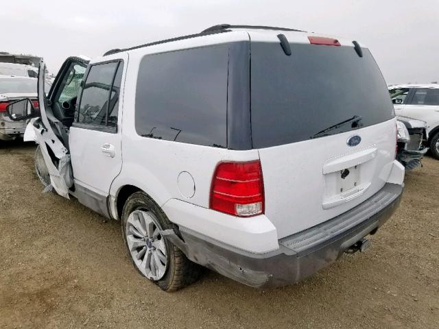 1FMEU15WX4LA77309 - 2004 FORD EXPEDITION WHITE photo 3