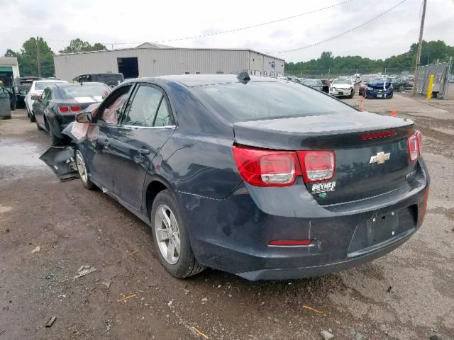 1G11C5SL7EF238425 - 2014 CHEVROLET MALIBU 1LT BLACK photo 3