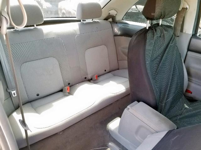 3VWCK31C64M418614 - 2004 VOLKSWAGEN NEW BEETLE ნაცრისფერი ფოტო 6