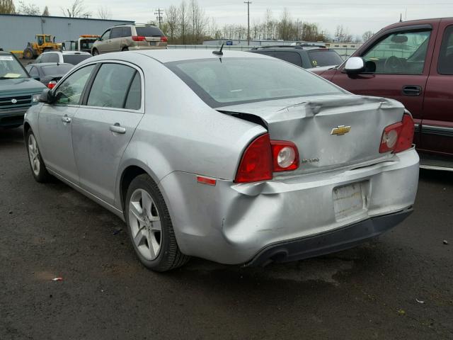 1G1ZA5E11BF313408 - 2011 CHEVROLET MALIBU LS 银色 照片 3
