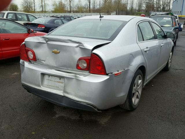 1G1ZA5E11BF313408 - 2011 CHEVROLET MALIBU LS 银色 照片 4