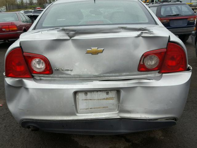 1G1ZA5E11BF313408 - 2011 CHEVROLET MALIBU LS 银色 照片 9