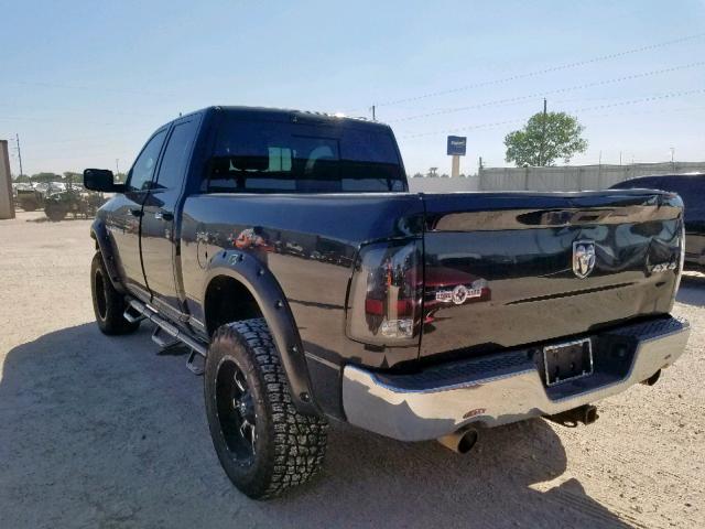 1C6RD7GT6CS107977 - 2012 DODGE RAM 1500 S BLACK photo 3