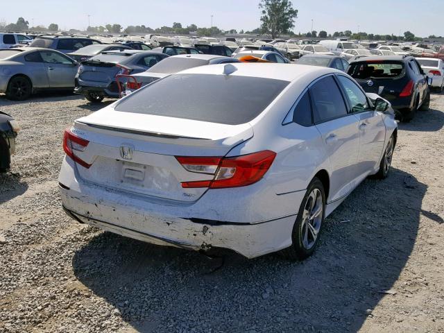 1HGCV2F57JA011264 - 2018 HONDA ACCORD EXL WHITE photo 4