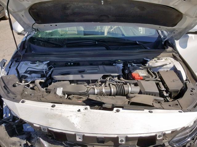 1HGCV2F57JA011264 - 2018 HONDA ACCORD EXL WHITE photo 7