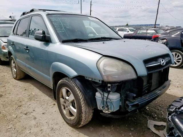 KM8JM12BX6U258083 - 2006 HYUNDAI TUCSON GL BLUE photo 1