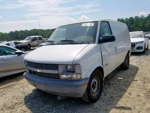 1GCDM19W6VB193088 - 1997 CHEVROLET ASTRO WHITE photo 2