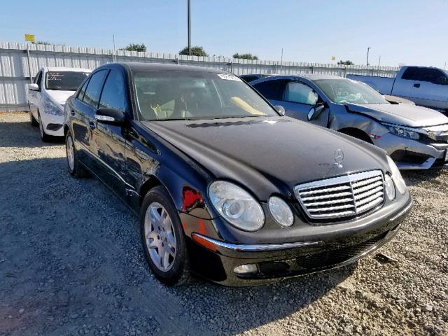 WDBUF56J66A810859 - 2006 MERCEDES-BENZ E 350 BLACK photo 1