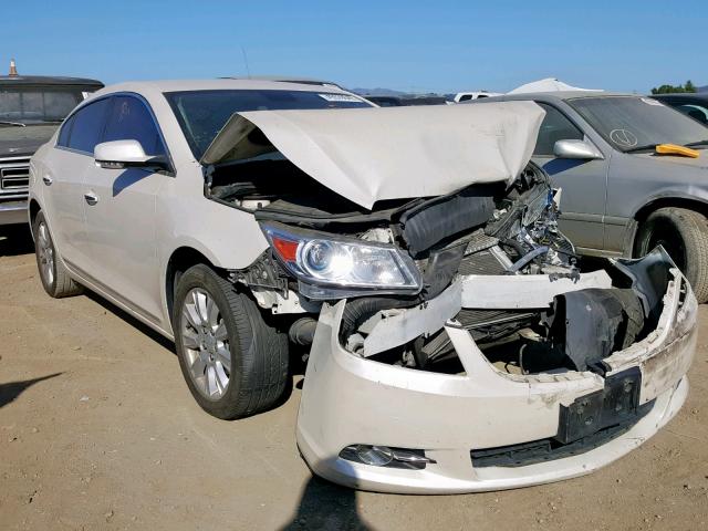 1G4GC5ER3DF158227 - 2013 BUICK LACROSSE WHITE photo 1