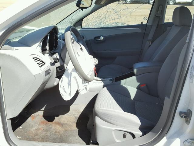 1G1ZH57B98F259902 - 2008 CHEVROLET MALIBU 1LT თეთრი ფოტო 5