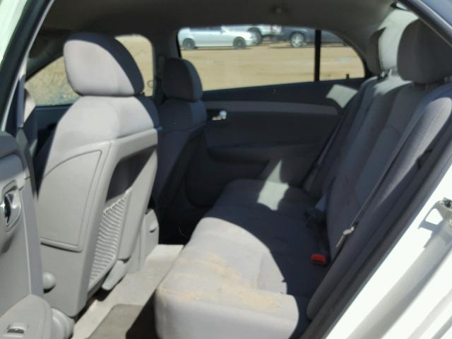 1G1ZH57B98F259902 - 2008 CHEVROLET MALIBU 1LT თეთრი ფოტო 6