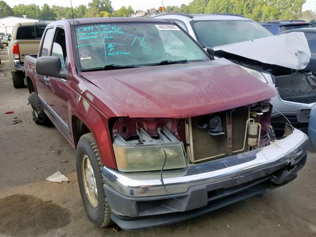 1GCCS139978139577 - 2007 CHEVROLET COLORADO MAROON photo 1