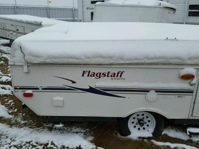 4X4CFS4177D156348 - 2007 FLAG TRAILER WHITE photo 6