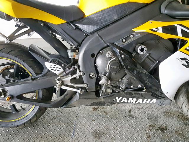 JYARN15E56A001565 - 2006 YAMAHA YZFR1 YELLOW photo 7