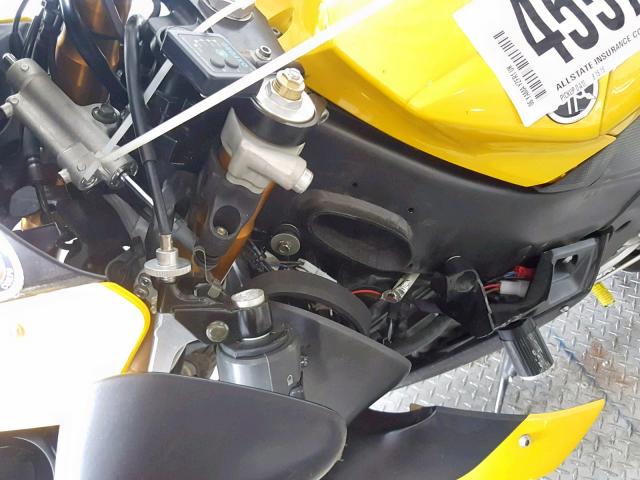 JYARN15E56A001565 - 2006 YAMAHA YZFR1 YELLOW photo 9