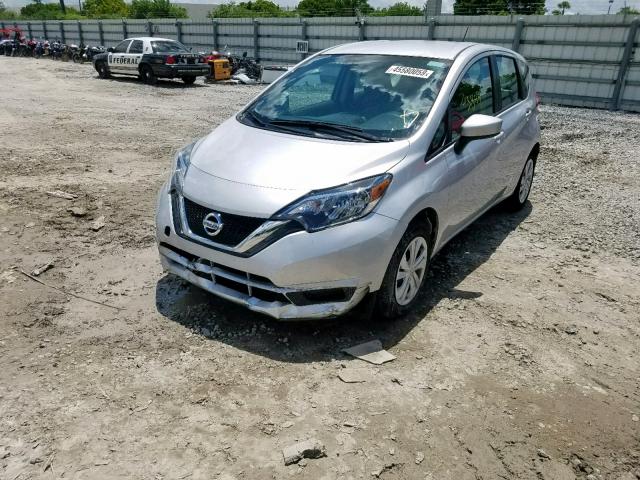 3N1CE2CP8HL374702 - 2017 NISSAN VERSA NOTE SILVER photo 2