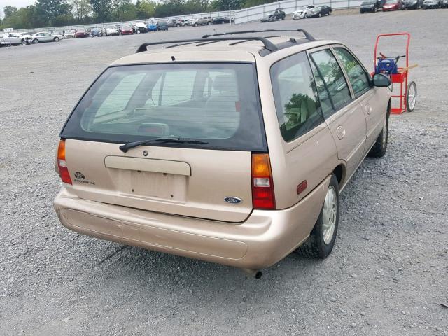 3FAFP15P0XR150420 - 1999 FORD ESCORT SE GOLD photo 4