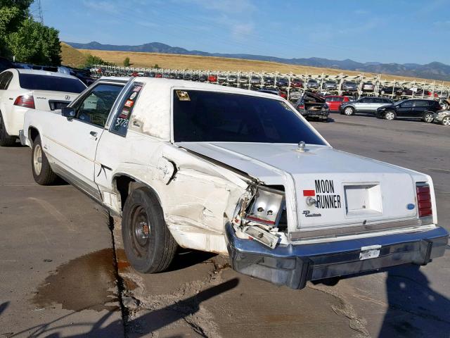 1FABP42F4EZ164163 - 1984 FORD LTD CROWN WHITE photo 3