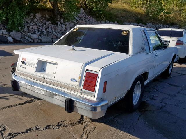 1FABP42F4EZ164163 - 1984 FORD LTD CROWN WHITE photo 4