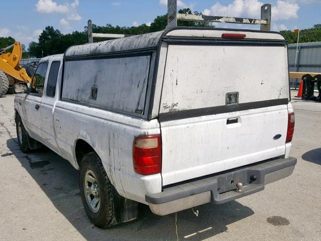 1FTYR14U72PA14046 - 2002 FORD RANGER SUP WHITE photo 3