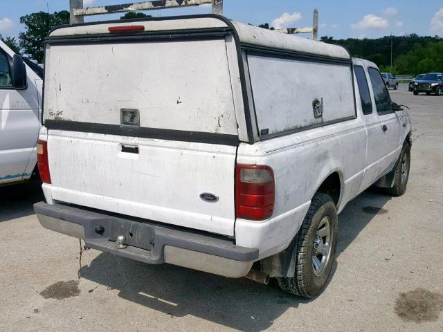 1FTYR14U72PA14046 - 2002 FORD RANGER SUP WHITE photo 4