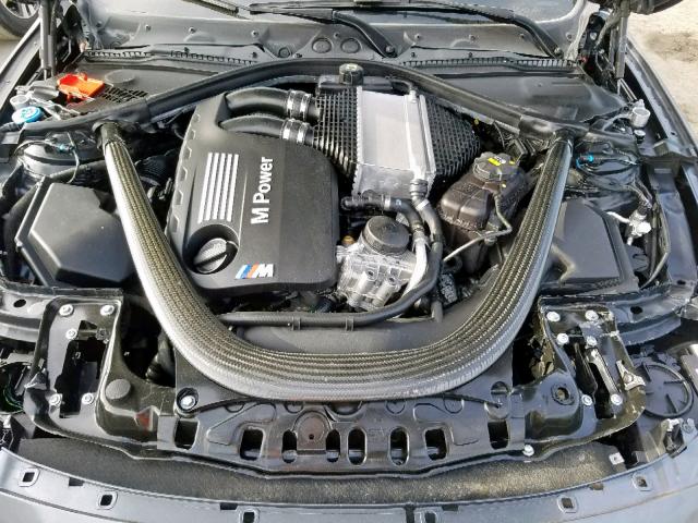 WBS3U9C57HP970663 - 2017 BMW M4 GRAY photo 7