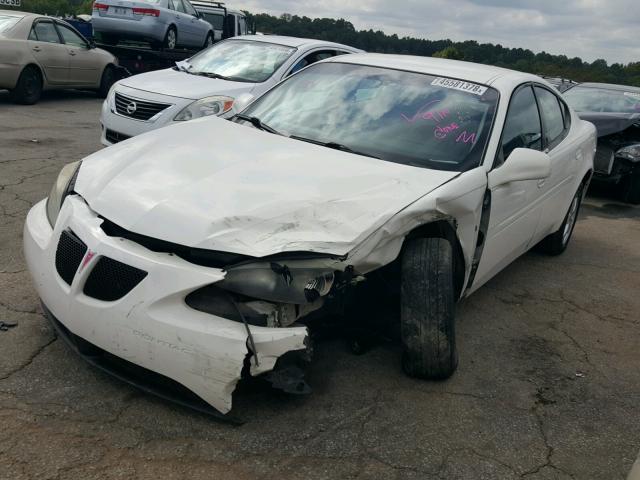 2G2WP552X61146405 - 2006 PONTIAC GRAND PRIX Ақ фото 2