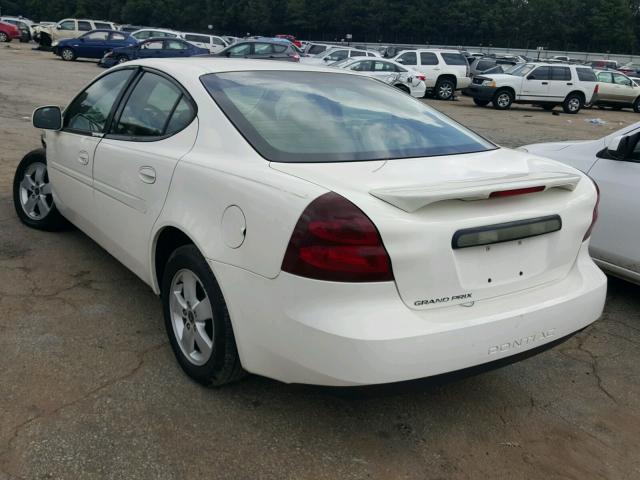 2G2WP552X61146405 - 2006 PONTIAC GRAND PRIX Ақ фото 3