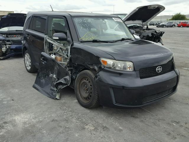JTLKE50E991070658 - 2009 TOYOTA SCION XB BLACK photo 1