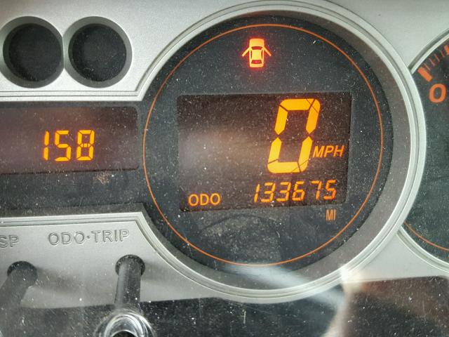 JTLKE50E991070658 - 2009 TOYOTA SCION XB BLACK photo 8