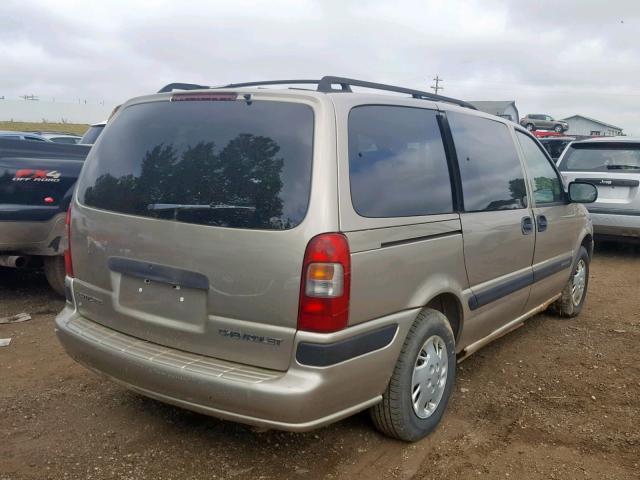 1GNDX03E5YD278053 - 2000 CHEVROLET VENTURE GOLD photo 4